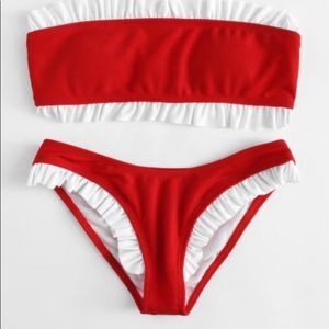 Red bikini